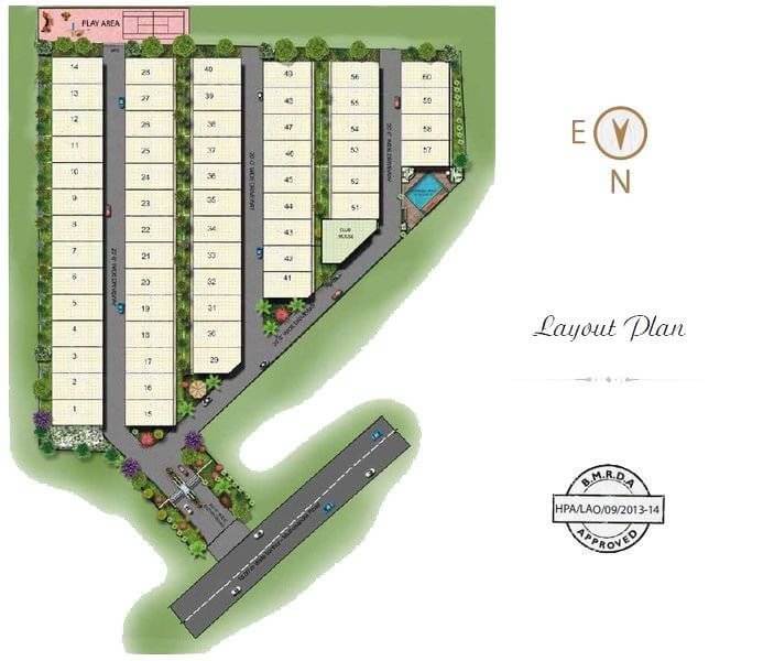 Villas in Whitefield - Daiwik Sparsh Masterplan